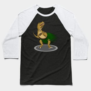 T-Rex Ukulele Baseball T-Shirt